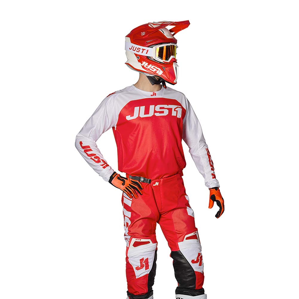 just one motocross gear J-Force Gear Terra Red/White - Motocross Gear