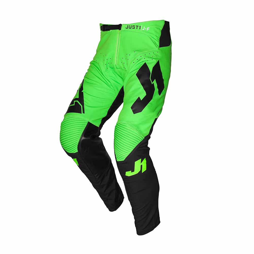 J-Flex Youth Pants Aria Black / Fluo Green