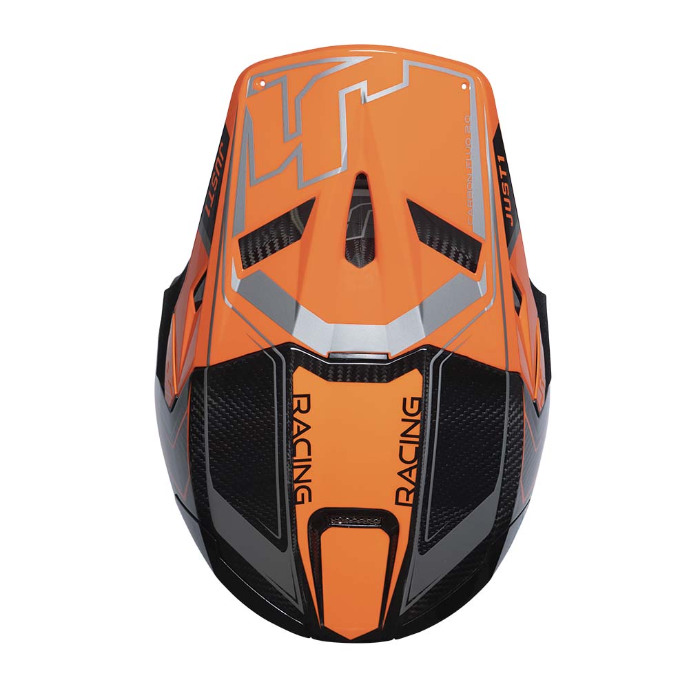 J22 Carbon Fluo 2.0 Orange Fluo / Silver
