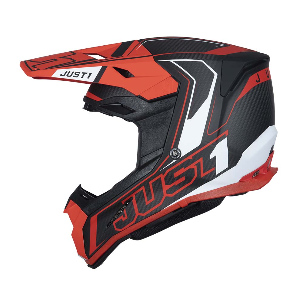 J22 Carbon Fluo 2.0 Red / White