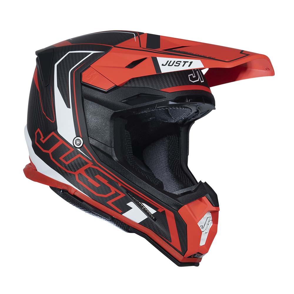 J22 Carbon Fluo 2.0 Red / White