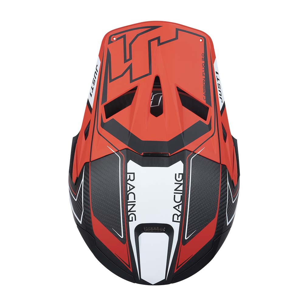 J22 Carbon Fluo 2.0 Red / White