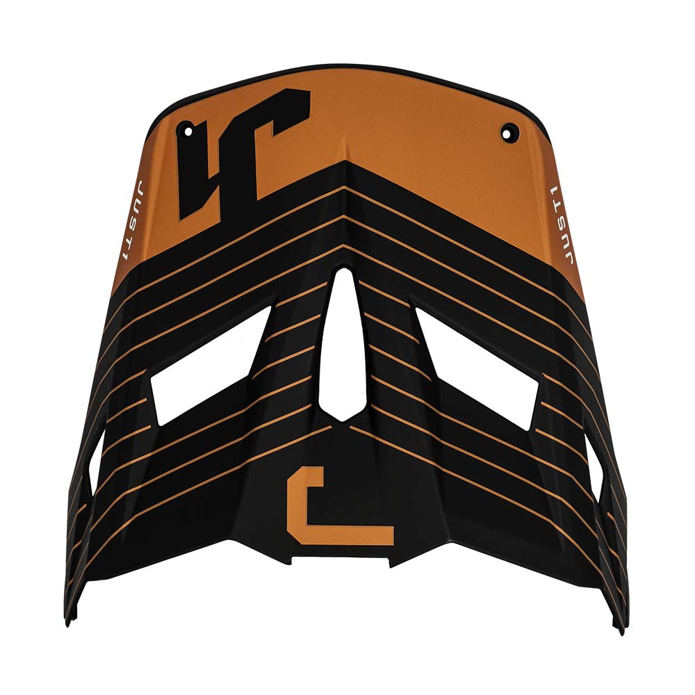 J22 Visor Peak Bronze Black White