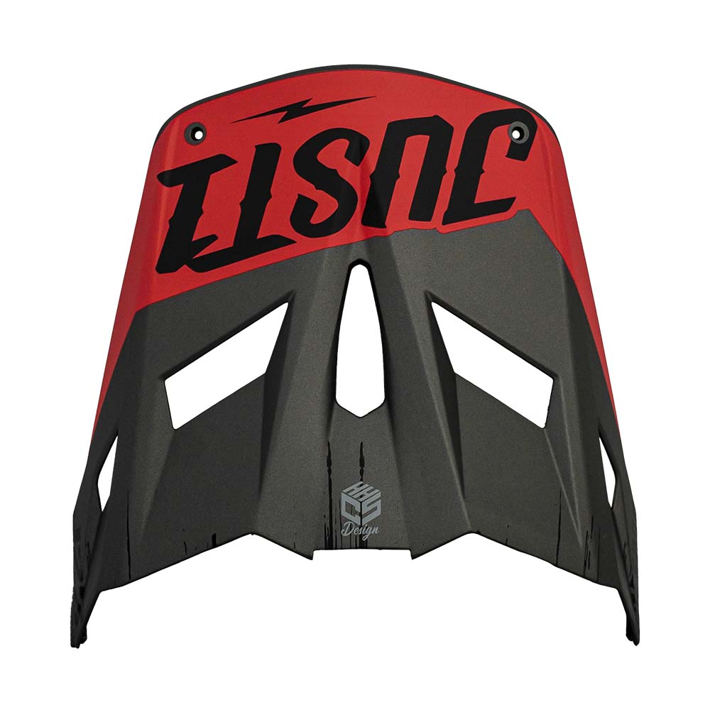 J22F Visor Peak Flagman Matt Black
