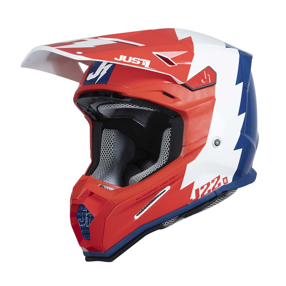 fly revolt motorcycle helmet JUST1 J22F Off-Road MX Helmets / Multicomposite Fiber Shell / Double D Rentention System / DOT & ECE Certified – Just1 Racing