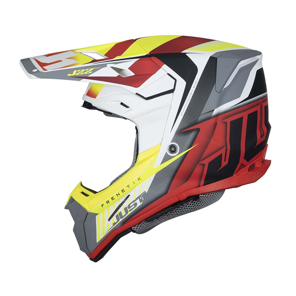 J22F Frenetik Fire Fluo Yellow / Red / White