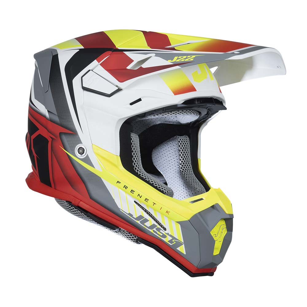 J22F Frenetik Fire Fluo Yellow / Red / White
