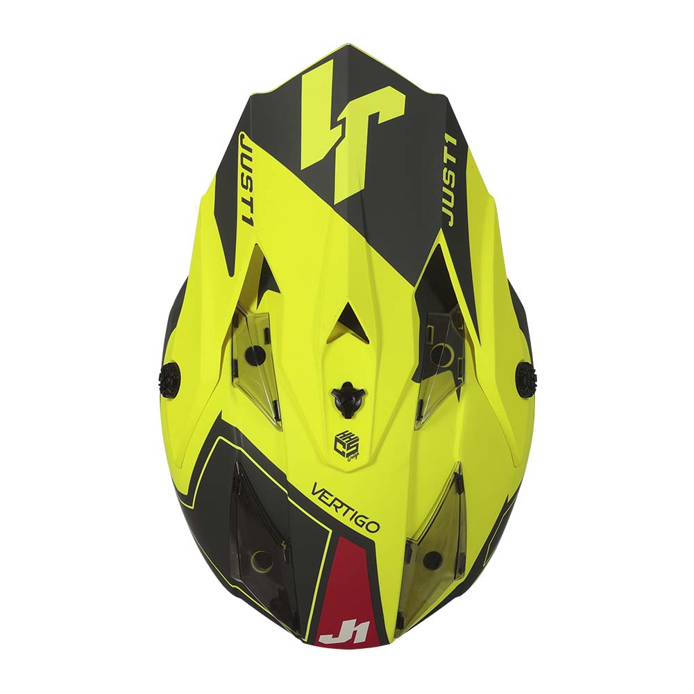 J32 Youth Vertigo Grey / Red / Fluo Yellow