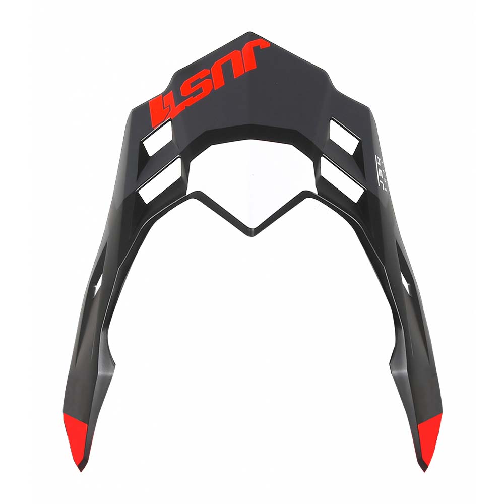 J34 Pro Visor Peak Tour Red Black