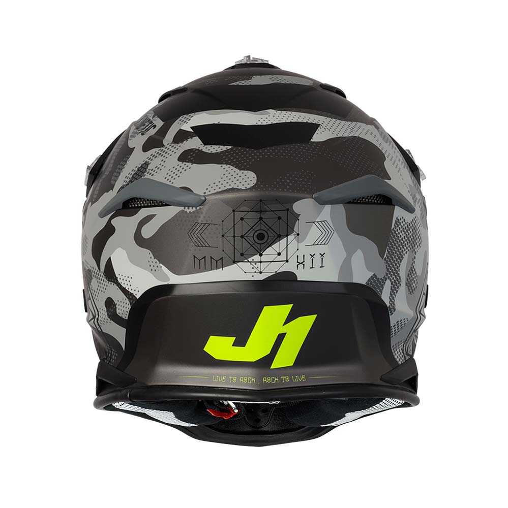 J39 Kinetic Camo Fluo Yellow / Grey / Black