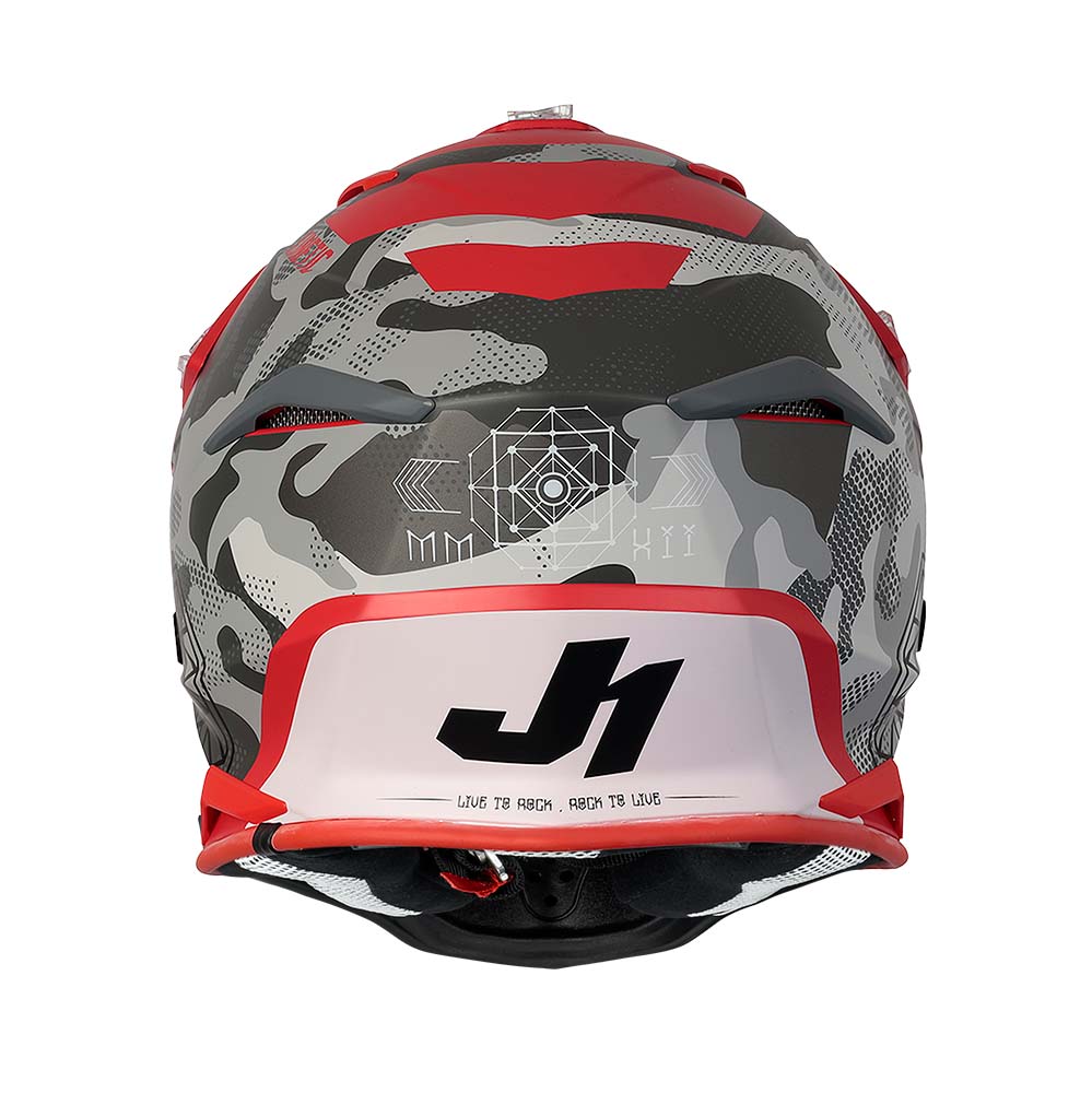 J39 Kinetic Camo Red / Grey