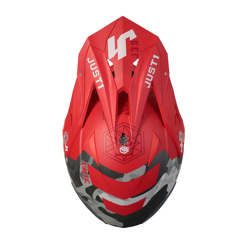 J39 Kinetic Camo Red / Grey