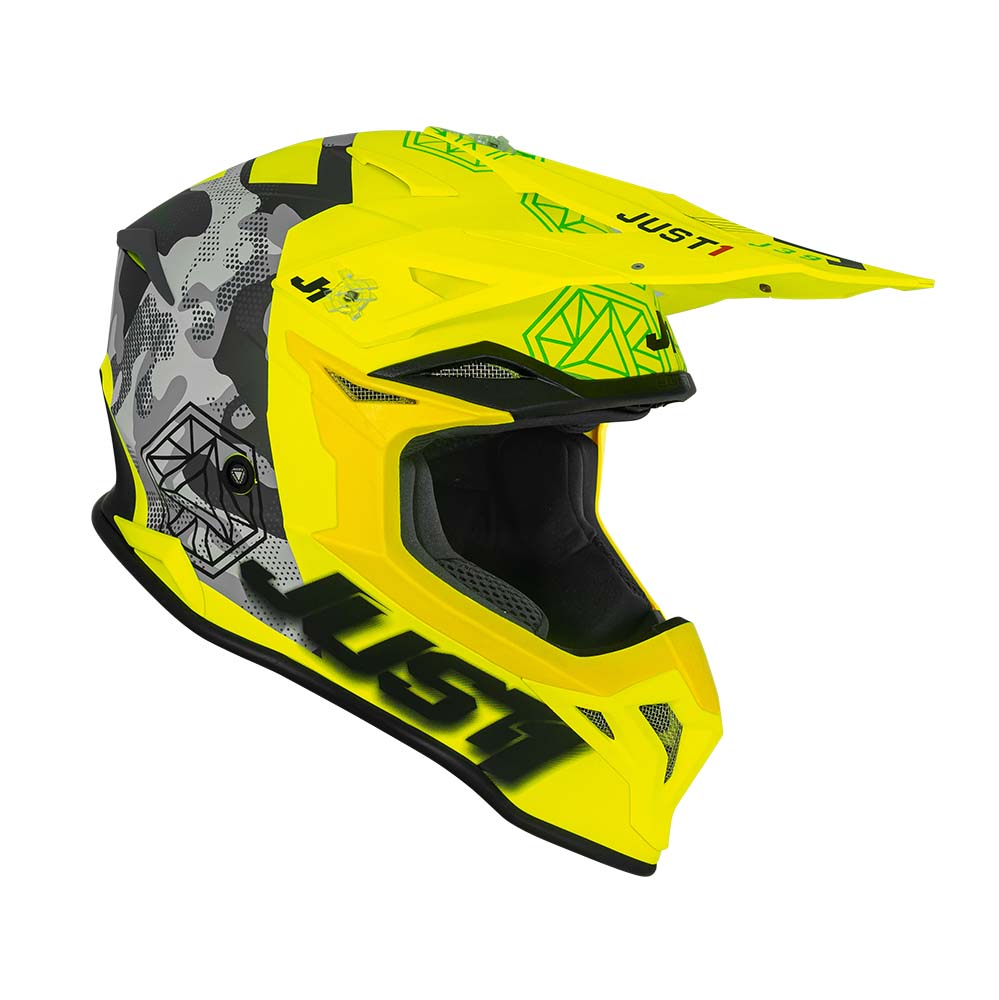 J39 Kinetic Camo Fluo Yellow / Red / Black