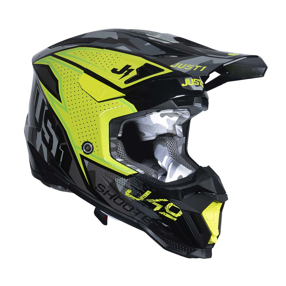 J40 Shooter Camo Yellow Fluo / Black