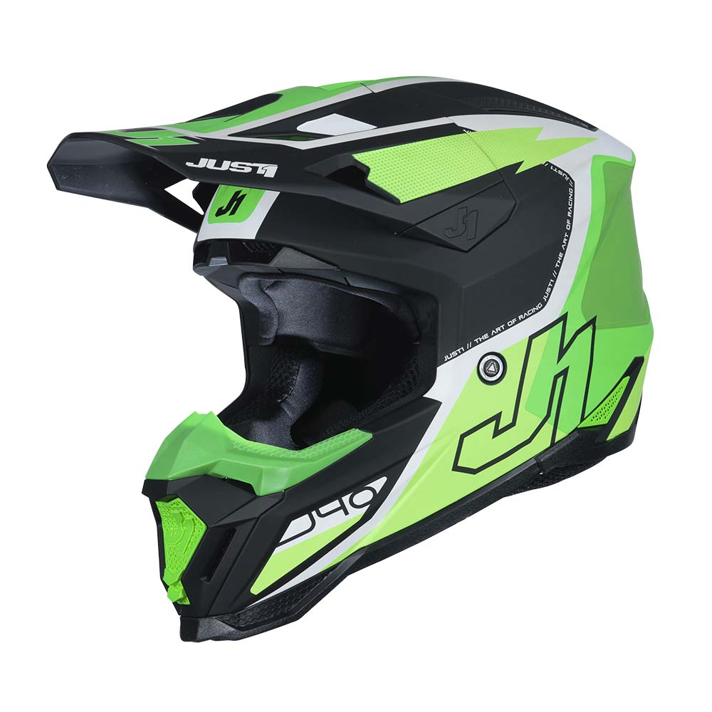 J40 Flash Fluo Green / White / Black