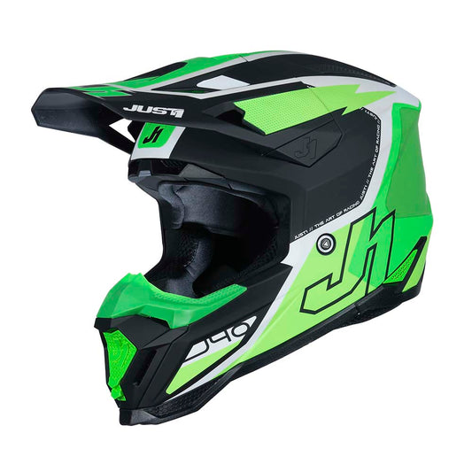 J40 Flash Fluo Green / White / Black