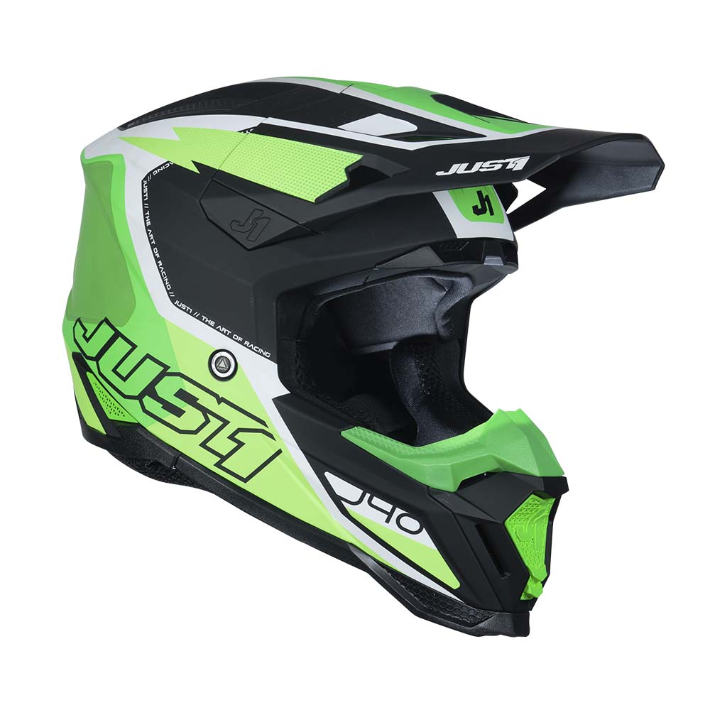 J40 Flash Fluo Green / White / Black