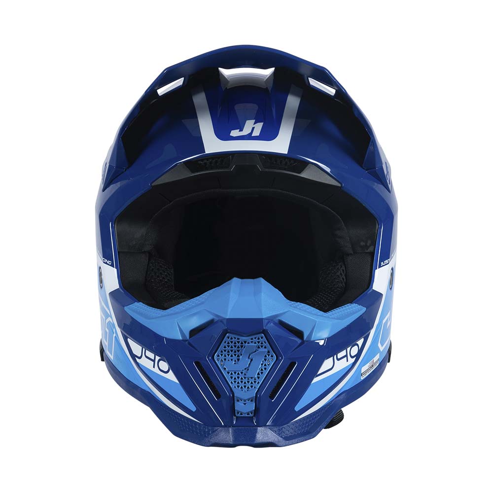 J40 Flash White / Blue