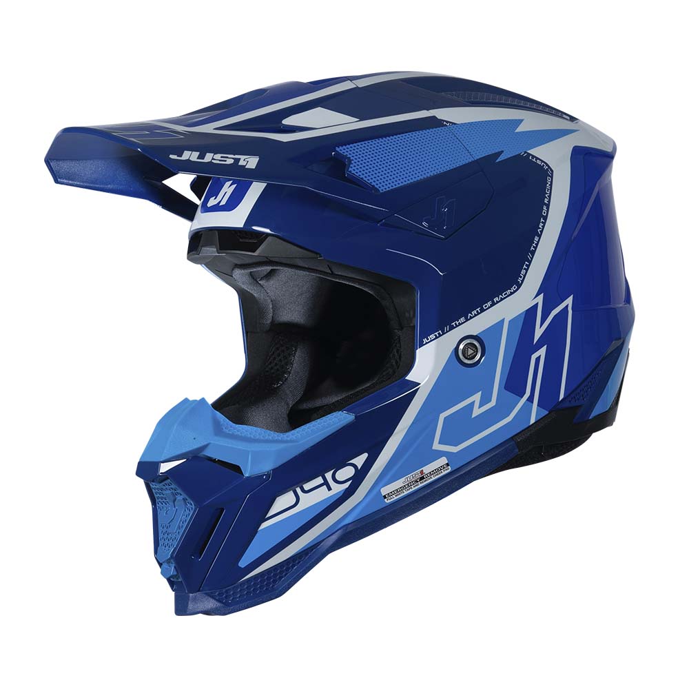 J40 Flash White / Blue
