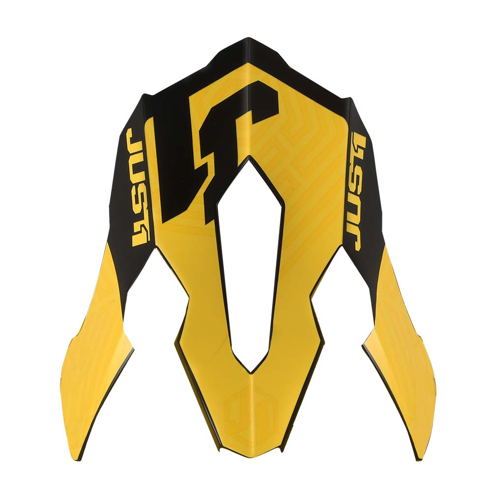 J12 Visor Peak Syncro Carbon Yellow