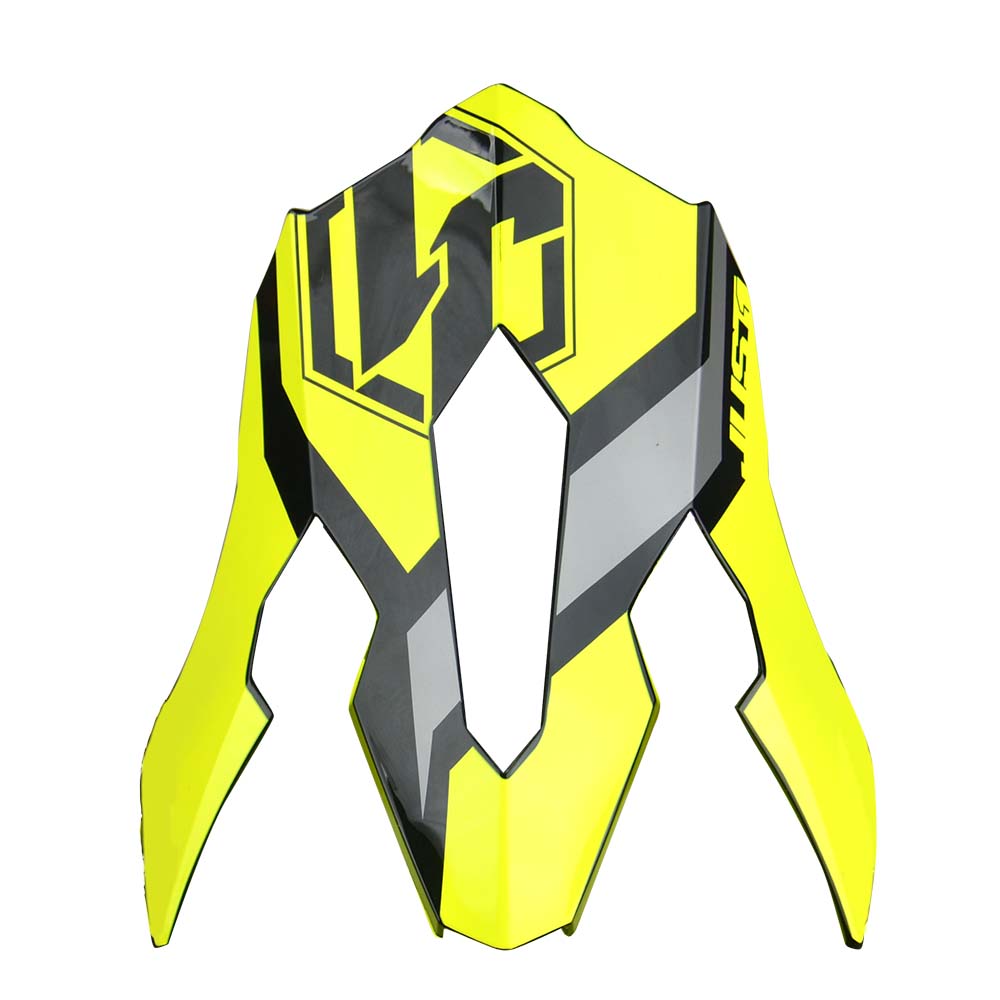 J12 Visor Peak Unit Fluo Yellow
