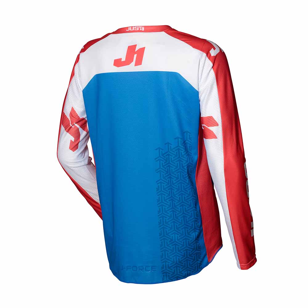 » J-Force Jersey Terra Blue / Red / White (100% off)