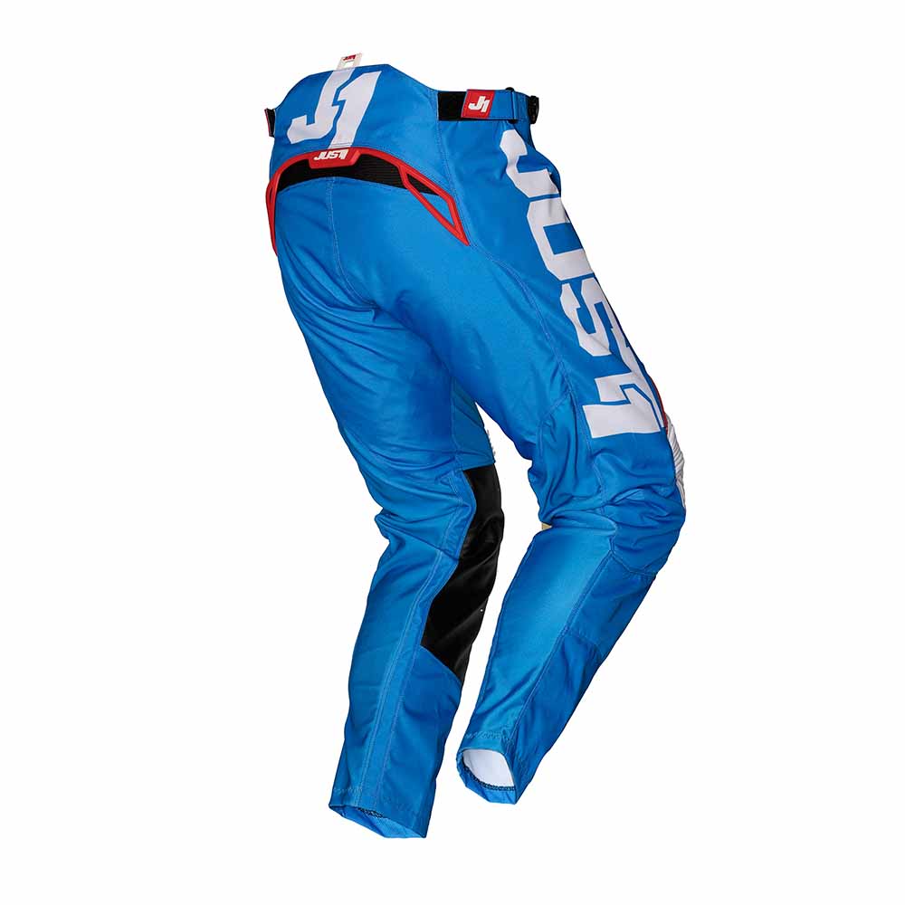 J-Force Pants Terra Blue / Red / White