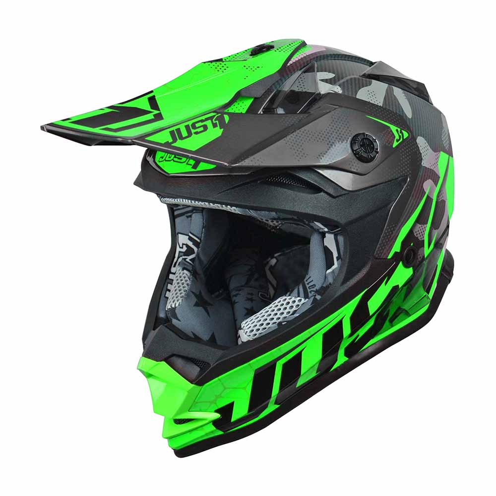 J32 Youth Camo Fluo Green
