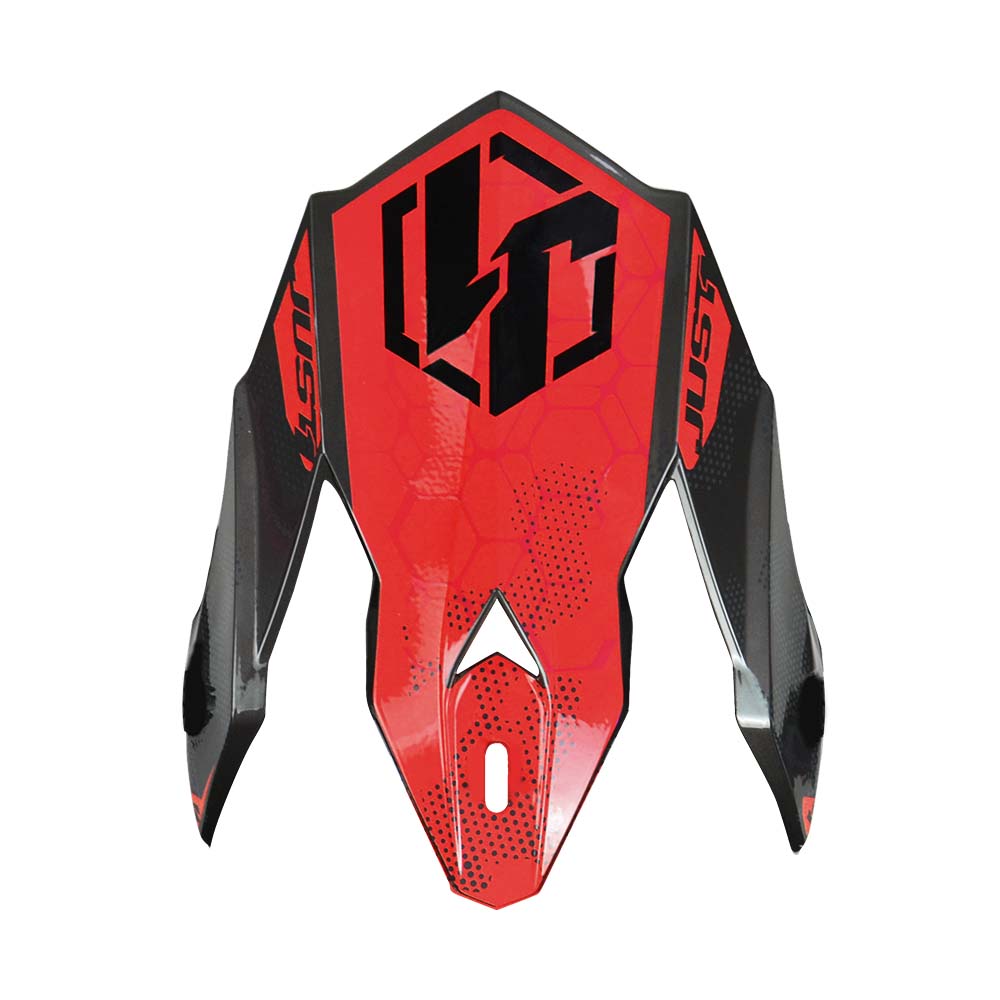 J32 Youth Visor Peak Camo Fluo Red
