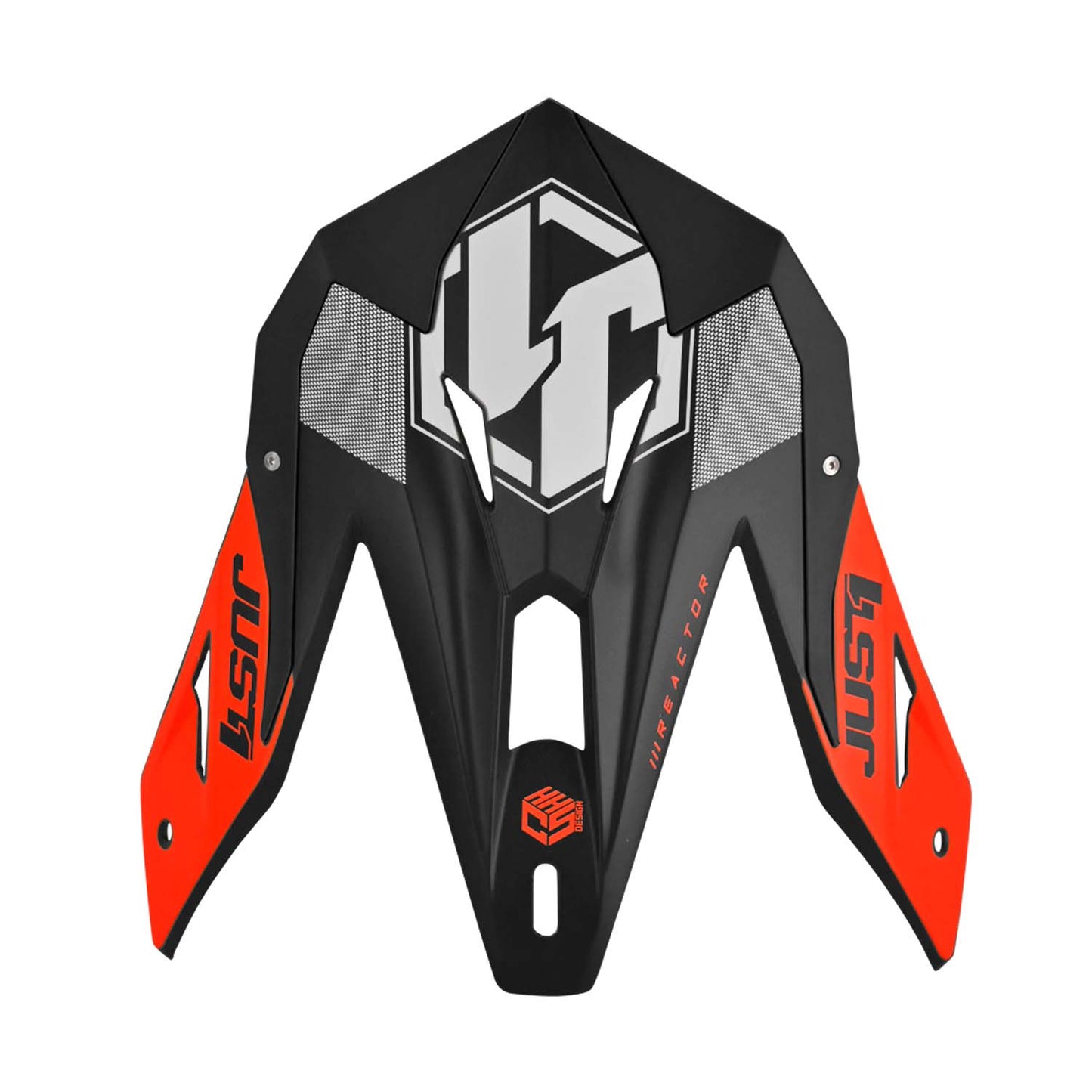 J39 Visor Peak Reactor Orange Black