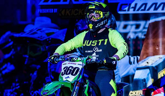 Aaron Siminoe Finished 3rd overall in the AMA Arenacross Championships