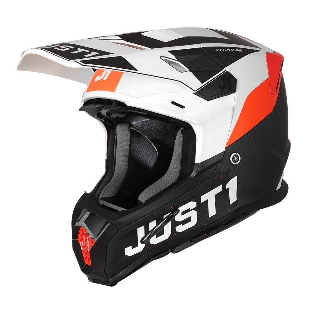 JUST1 J22 3K Carbon Fiber Off-Road MX Helmets / DOT & ECE