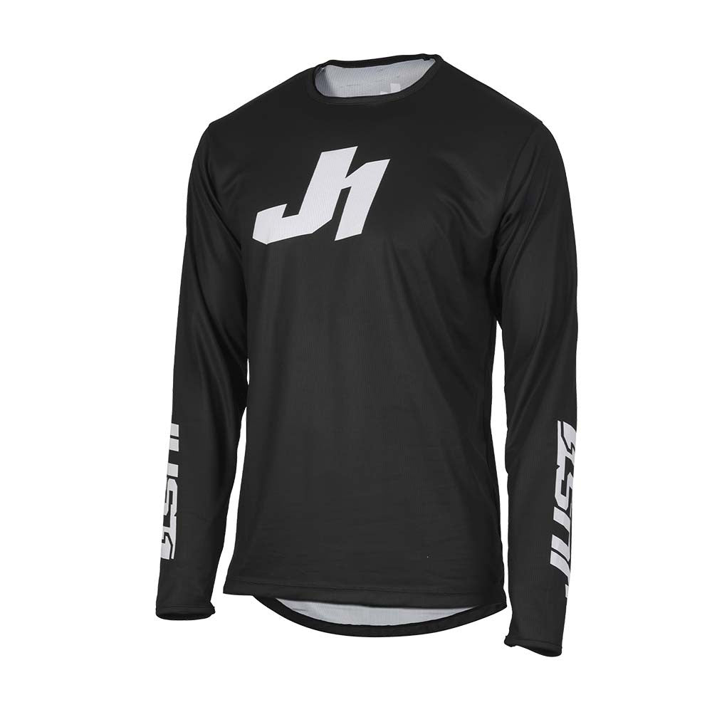 J-Essential Youth Motocross Jersey Black - Motocross Gear | Just 1