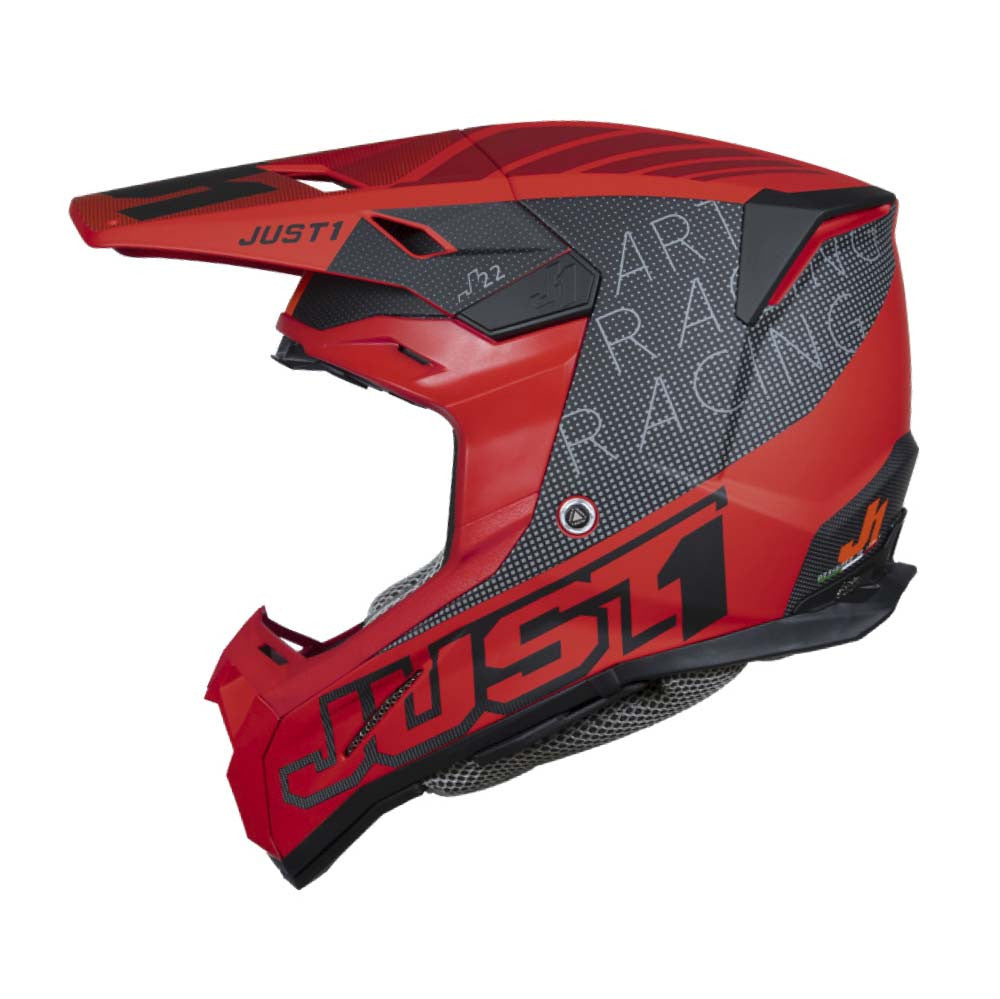 JUST1 J22F Off-Road MX Helmets / Multicomposite Fiber Shell / Double D Rentention System / DOT & ECE Certified – Just1 Racing