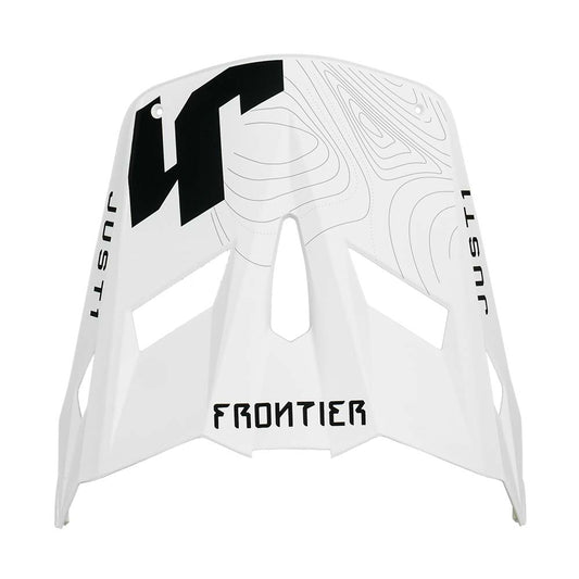 J22 Visor Peak Frontier Carbon White Black