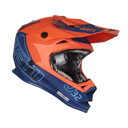 J32 Youth Vertigo Blue / Fluo Orange