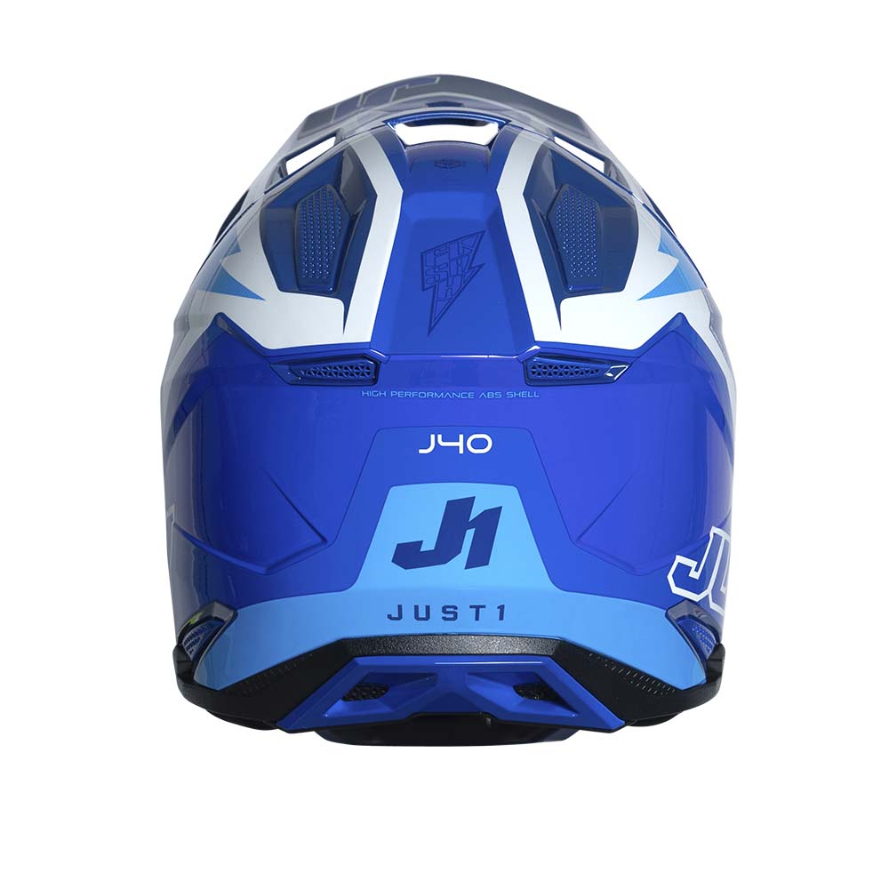 J40 Flash White / Blue