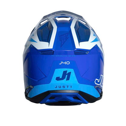 J40 Flash White / Blue