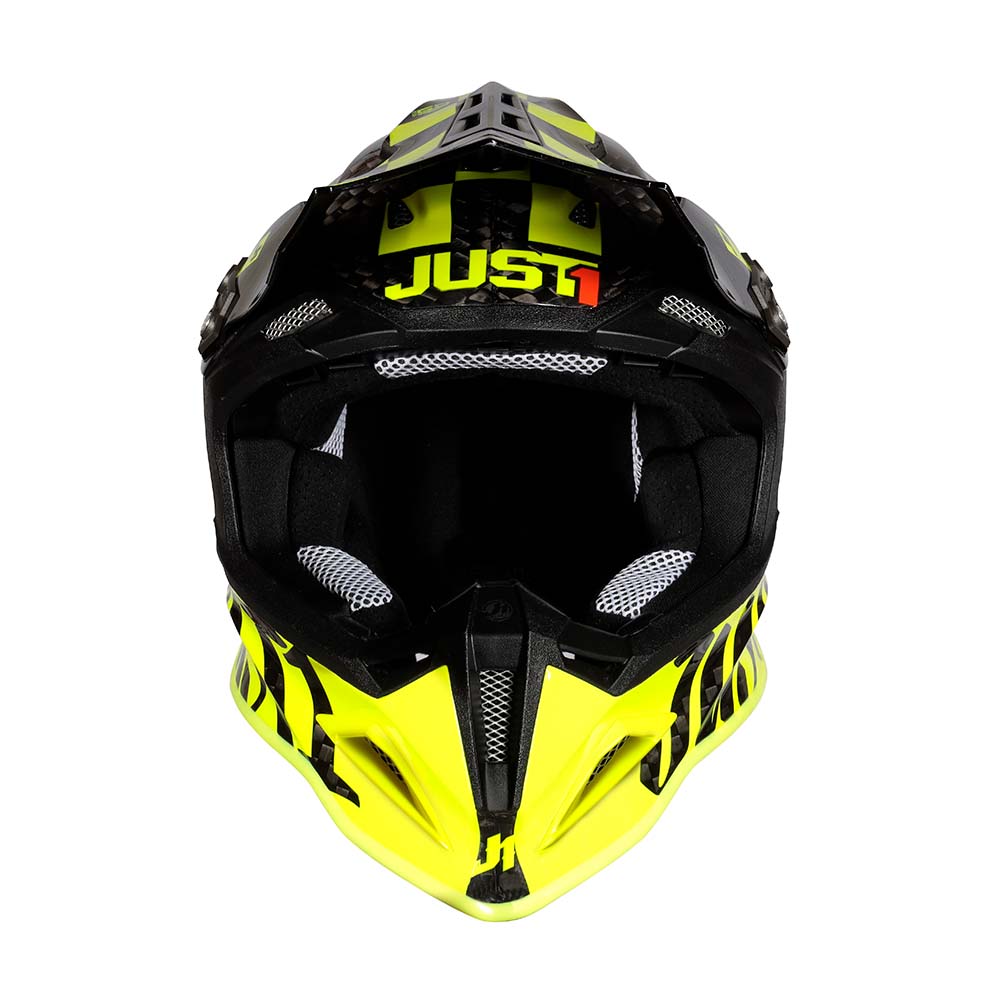 J12 Pro Racer Carbon Fluo Yellow / Gloss