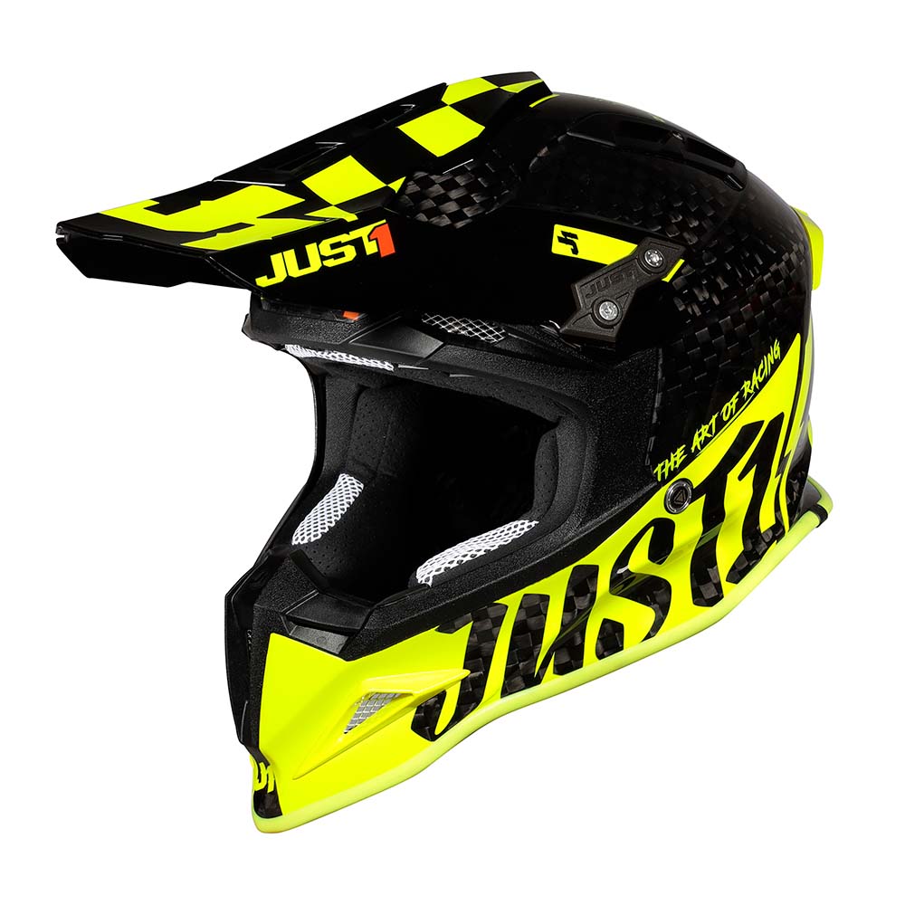 J12 Pro Racer Carbon Fluo Yellow / Gloss