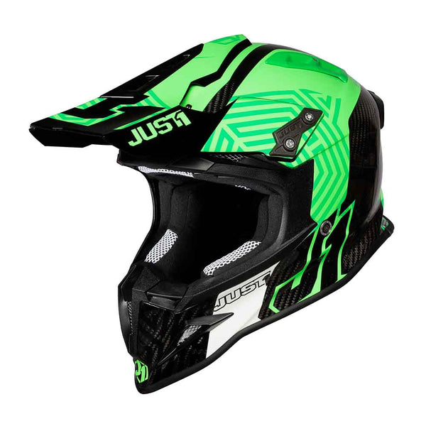 JUST 1 high quality Syncro Carbon Fiber MX Off-Road Motocross Motorcycle Helmet