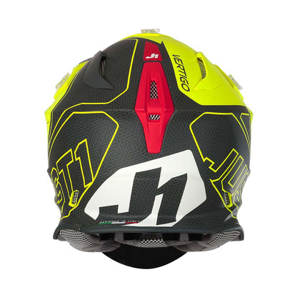 J18 Vertigo Red / Grey / Fluo Yellow