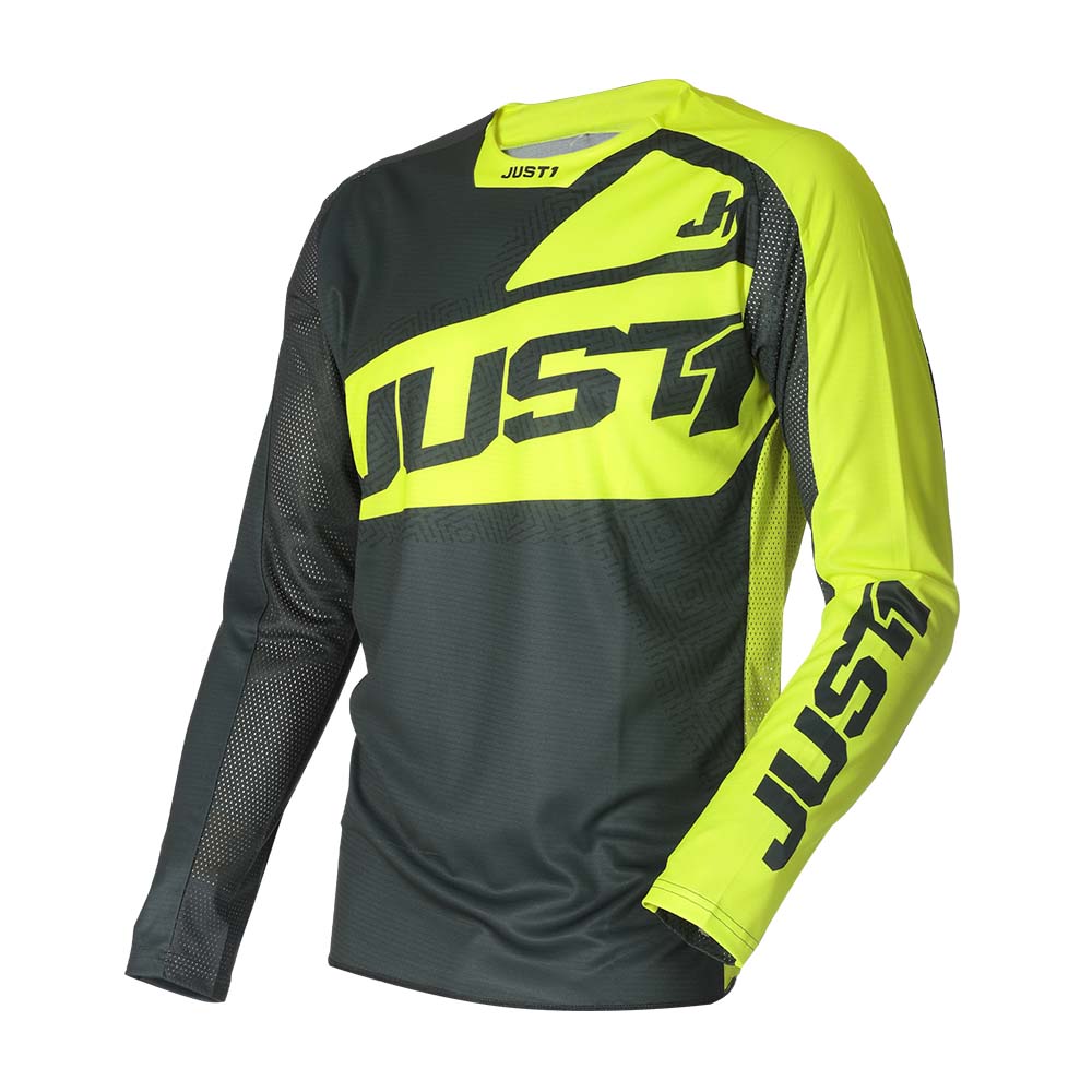 J-Force Jersey Vertigo Grey / Yellow Fluo