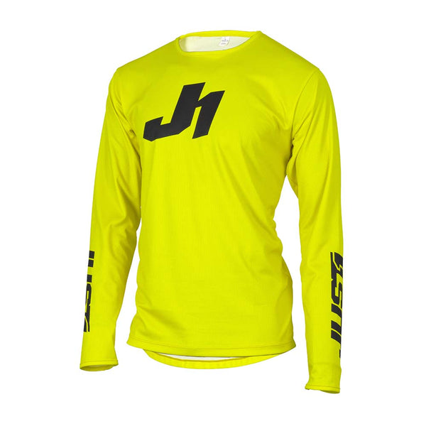 J-Essential Youth Jersey Fluo Yellow - Motocross Gear | Just 1