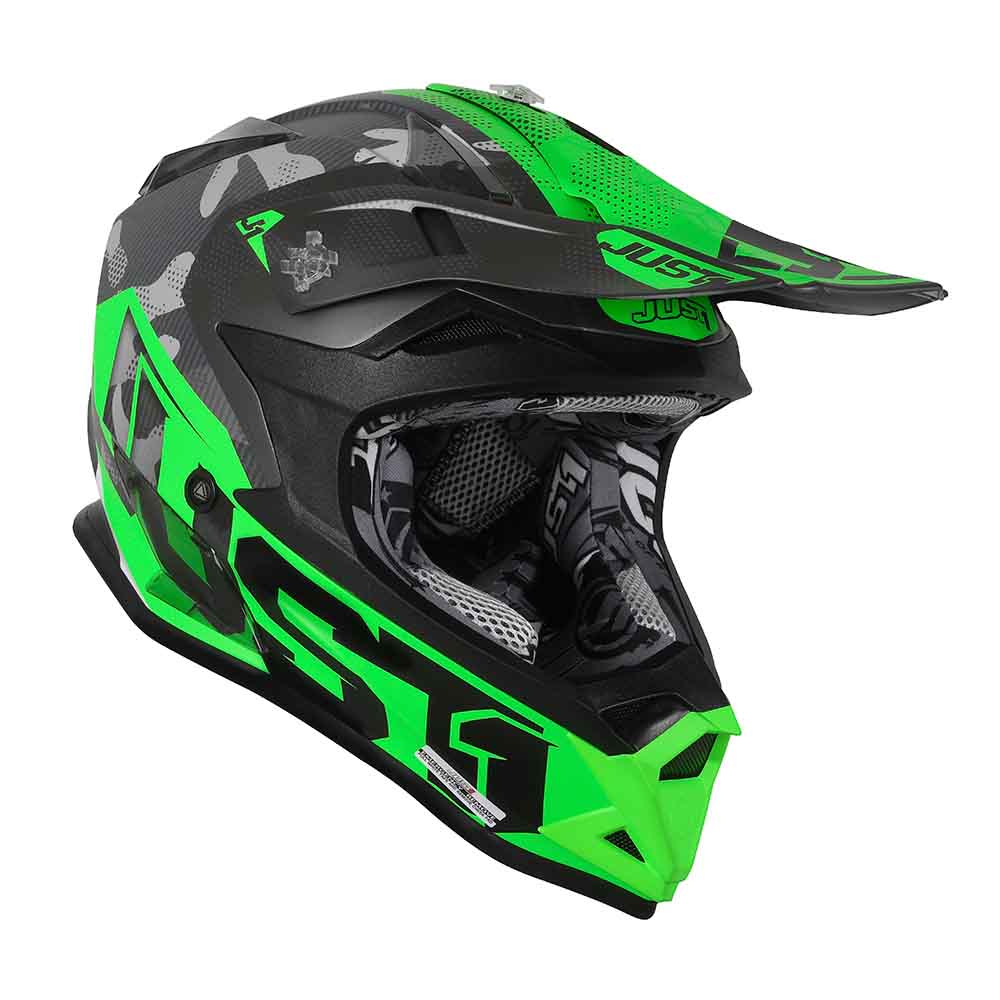 J32 Youth Camo Fluo Green